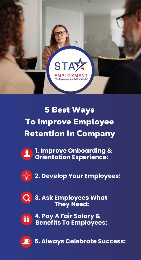 improve employee retention in a company